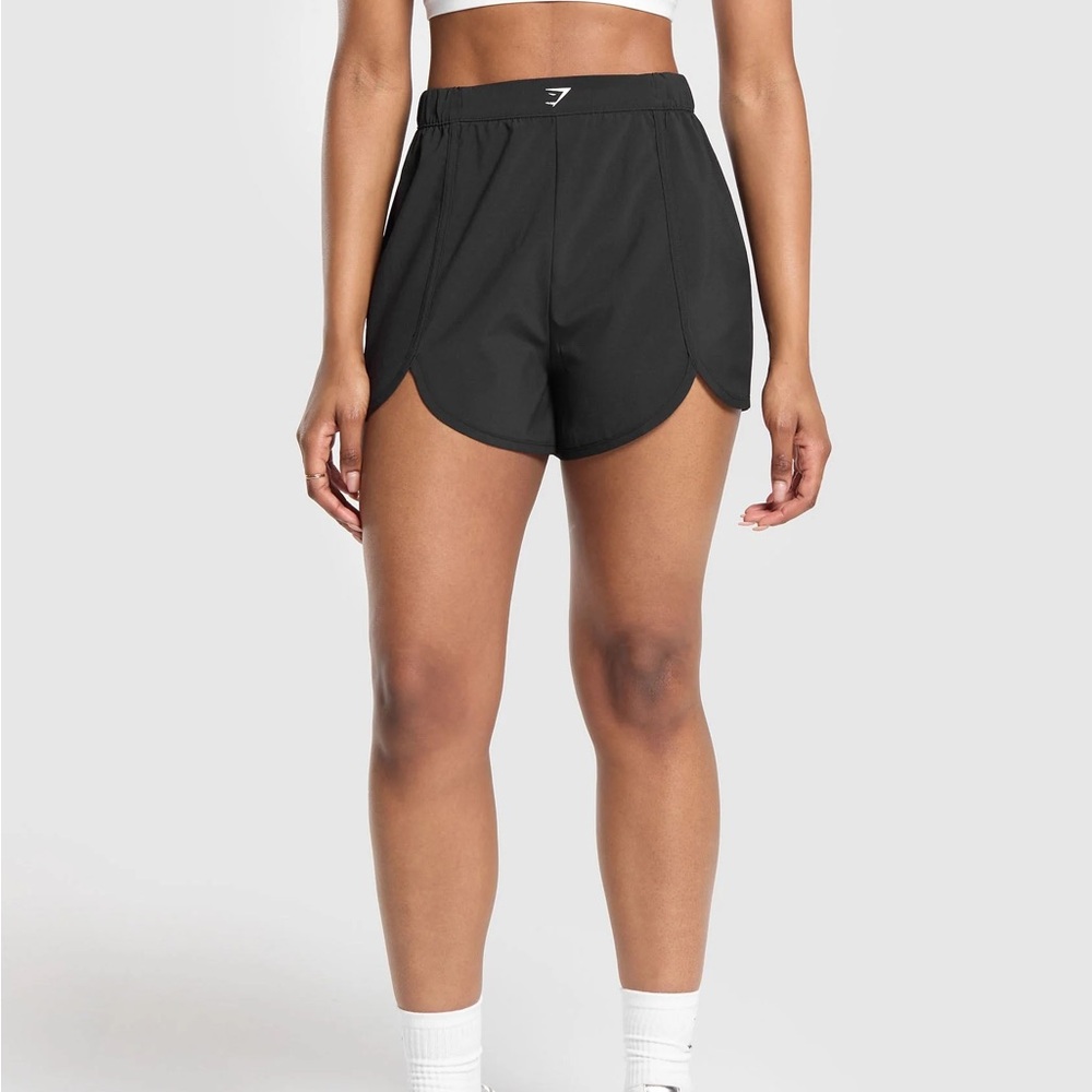 Gymshark Black Athletic Running Shorts